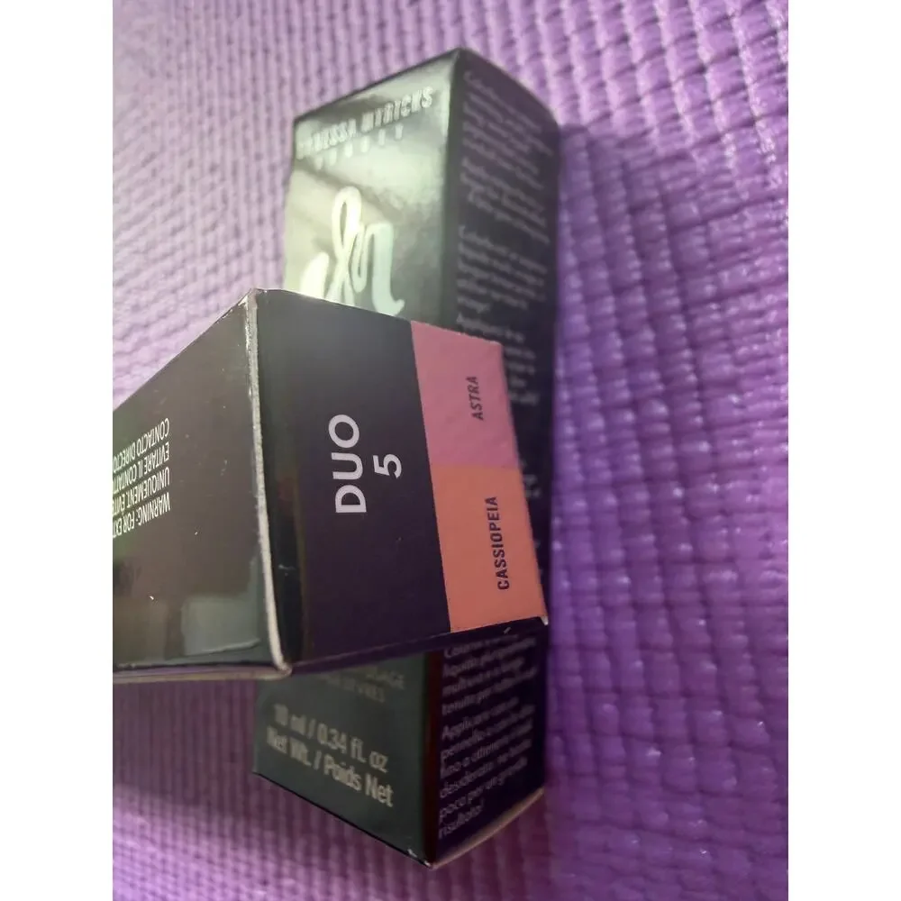2 DANESSA MYRICKS BEAUTY COLORFIX MULTI-USE PIGMENT STICK 05 & Mattes Blackout